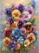Flowers Diamond Painting Kits for Adults-Flowers Diamond Art Kits for Adults Beginner,DIY Full Drill Gem Art for Home Wall Decor(12x16inch)